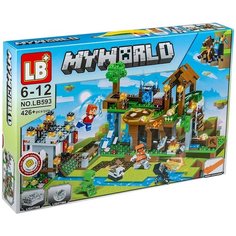 Конструктор LB+ My World LB593 Сражение в деревне