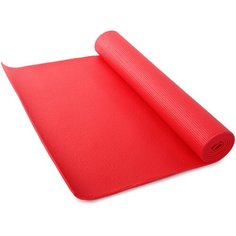 Коврик Larsen PVC, 173х61х0.5 см красный