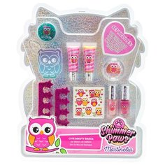 Базовый набор косметики, Martinelia, "Пушистые лапки", "Сова"