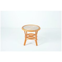 Столик журнальный со стеклом Vinotti