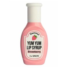 The Saem Блеск для губ Saemmul Yum Yum Lip Syrup, 03 strawberry