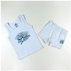 Комплект нижнего белья BAYKAR размер 86/92, голубой