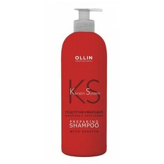 OLLIN Professional шампунь Keratin System Preparing, 500 мл