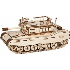 Сборная модель Танк - деревянный конструктор Polly