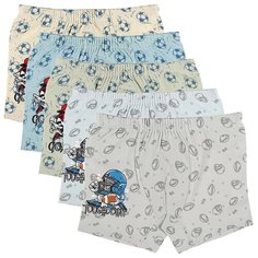 Комплект трусов для мальчиков (боксеры) 10 шт, 4/5 лет, размер 110/116, мячи, футбол Donella