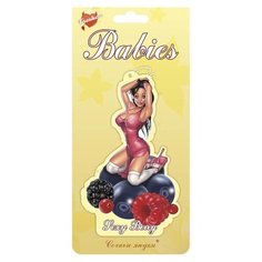 Ароматизатор подвесной картонный Babies "Sexy Berry" Лесные ягоды Azard (BBS-01)