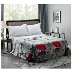 Плед ST-71 150х200см, велсофт, 280г/м пэ100% 4949823 Столица Текстиля