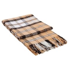 Плед Palermo, 140х200 см, бел/пес/кастор рап.7, 20% шерсть 40%пан 40%пэ 3473533 Vladi