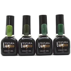 Набор для маникюра Textura lux Color Gel, 4 шт., 12 мл, khaki