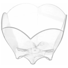 Фуршетная форма прозрачная чашка Тюльпан, 65 мм, 70 мл, 25 шт/уп Pokrov Plast