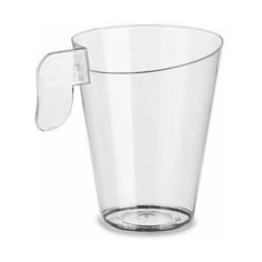 Форма фуршетная, чашка кофейная Капучино дизайн, 150 мл, 12 шт/уп Pokrov Plast