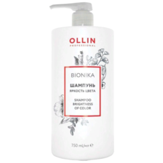 OLLIN Professional Шампунь Bionika Яркость цвета, 750 мл