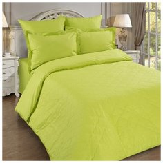 Пододеяльник евро 200х215 Цвет эмоций лайм,100% хлопок, поплин 1153020 Традиция