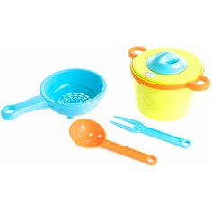 Набор посуды Пластмастер Тима-поваренок 21067 разноцветный