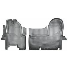 Комплект ковриков салона NorPlast NPA11-C36-100 2 шт. черный