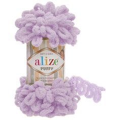 Пряжа Alize Puffy светлая сирень (27)