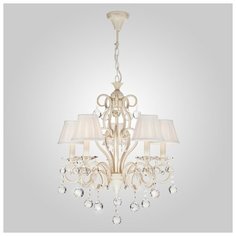 Люстра с хрусталем Eurosvet Ivin 12075/5 белый