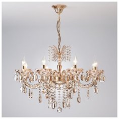 Люстра с тонированным хрусталем Eurosvet Reinis 10025/8 золото