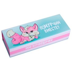 ArtFox Шкатулка Помурчим вместе 4573741 голубой/розовый