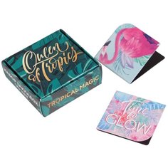 ArtFox Набор магнитных закладок 10 шт в коробке Tropical magic