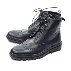 Мужские полусапоги натуральная кожа / натуральный мех марко 38969.0 размер 44 российский Marko