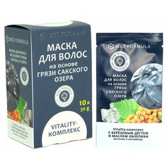 Маска для волос на основе Сакского озера - Vitality-комплекс: питание и витамины Дом Природы