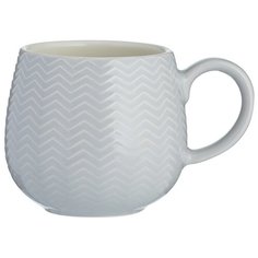 Чашка Embossed 350 мл серая Mason Cash