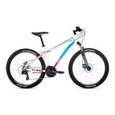 Велосипед 26" Forward Flash 26 2.2 S disc Белый/Голубой 20-21 г, 19/RBKW1M16GS44
