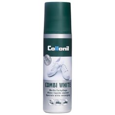 Белая краска для гладкой кожи и текстиля Collonil Combi White