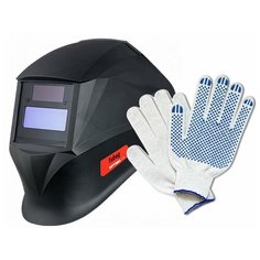 Маска сварщика Fubag "Хамелеон. Optima 11" + Перчатки хозяйственные ПВХ