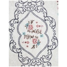 Коврик универсальный LUCKY, 60x100см овал с бахромой, M000129