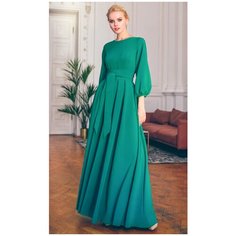 Платье To Be Bride. размер 48, морская волна