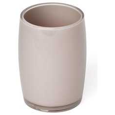 Стакан для зубных щёток DeNASTIA, бежевый (овал) X000046