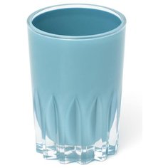 Стакан для зубных щёток DeNASTIA, бирюза (граненый) X000045