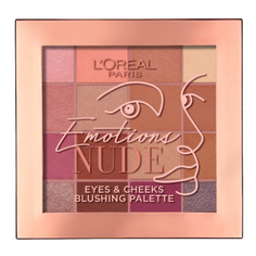 LOreal Paris Палетка Eyes & cheeks Emotions Nude