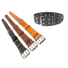 ДАРЭЛЛ Ошейник простой 45 мм 1слой "Стандарт" безразмерный до 70см Цвет:Коричневый