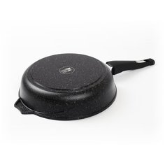Сковорода индукционная 26см Гранит black Induction Pro,ТМ МЕЧТА, со съемной ручкой, арт. 026802И