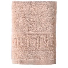 Полотенце DreamTEX лицевое 50 х 90 см светло-персиковый