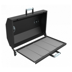 Крышка Grillver "Гриль-Барбекю" для мангалов "Искандер Комфорт Эйр 400" чугун (комплект)