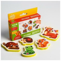 Макси - пазлы для ванны "Лесные зверята" 5302616