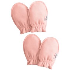 Царапки Be Happy Наша мама, розовый, размер 0-6 мес