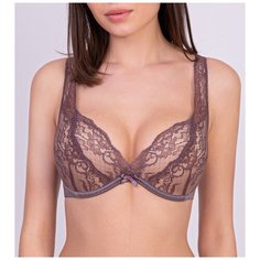 Бюстгальтер MILAVITSA, размер 70C, шоколадный трюфель