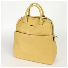 "Сумка женская искусственная кожа VF-592229-1-Е (рюкзак-change), 2отд, 1внут, 2внеш карм, желтый SALE 237051" Velina Fabbiano