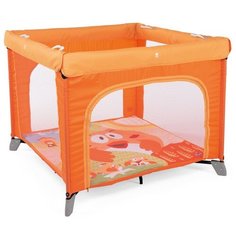 Манеж Chicco Open Box с боковым лазом fancy chicken