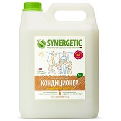 Synergetic Концентрированный кондиционер для белья Миндальное молочко, 5 л