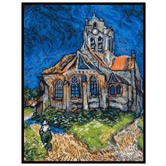 Палитра Набор для вышивания Церковь в Овере 20 х 27 см (07.019)
