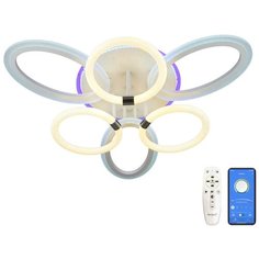 Люстра ЛасСветас 29539/3+3 WT(BL) LED