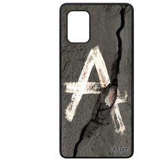 Чехол на смартфон Galaxy A71, "Анархия" Саботаж Знак Utaupia