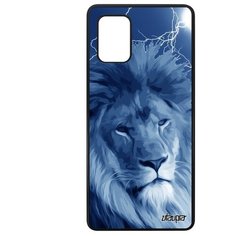 Чехол на смартфон Samsung Galaxy A71, "Лев" Хозяин Король Utaupia