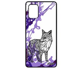 Чехол на смартфон Galaxy A71, "Лиса" Лисица Коварная Utaupia